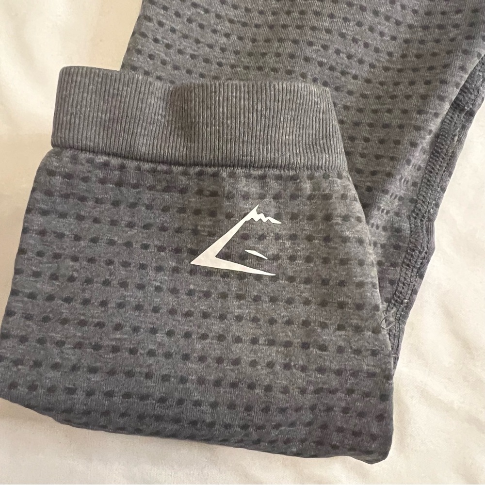 Gymshark Athletic Gray Seamless Full-Length Leggings Women’s Medium Workout - Picture 5 of 6